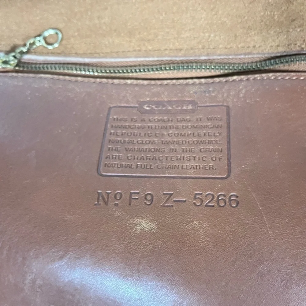 Vintage Coach Beekman 5266 Shoulder Bag Leather Messenger Briefcase Laptop - Picture 2 of 16